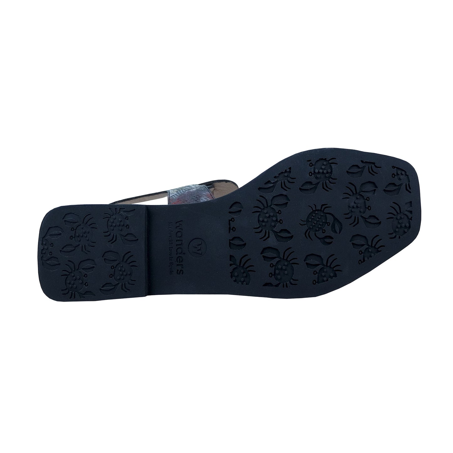 Wonders: Flat Sandals A-1403: Black Leather and Lightness for Summer