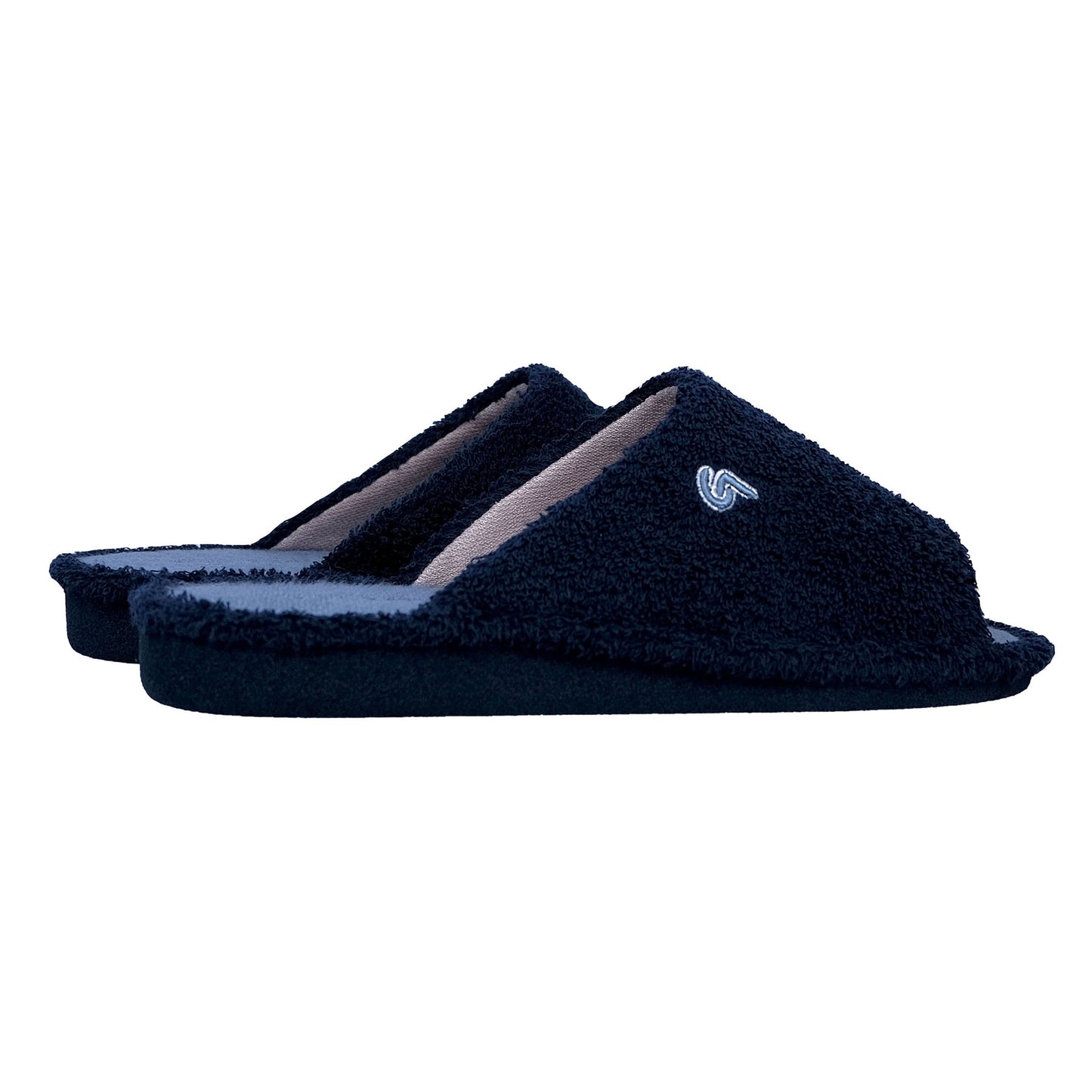 Garzon: Men's Blue Parquet Floor Slippers P378.115