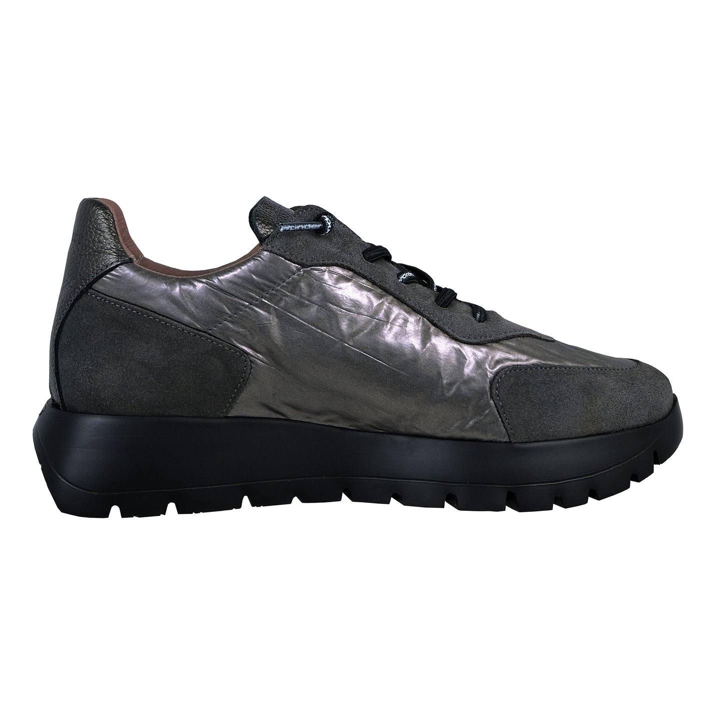 Wonders Oslo A-2464 : Baskets à plateforme en cuir pour femme
