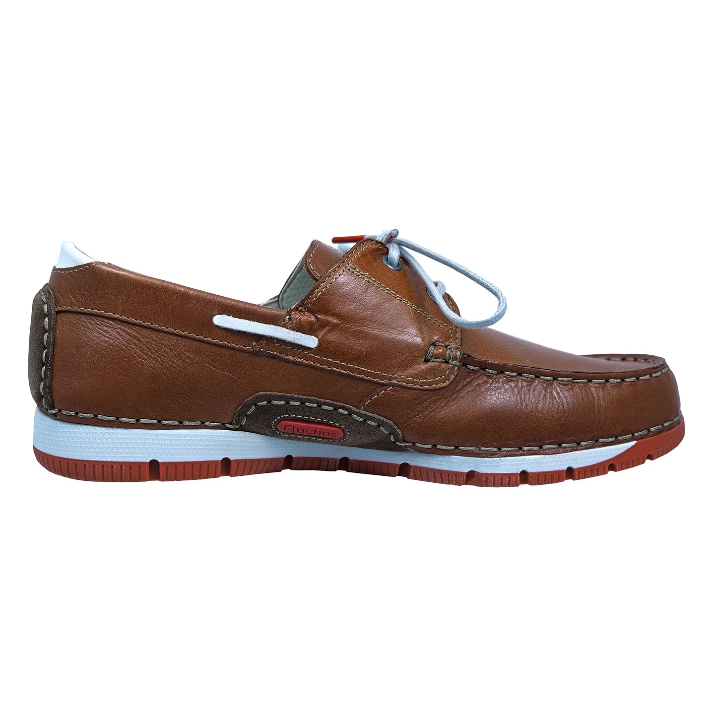 Fluchos Andrey : Chaussures bateau en cuir pour homme F1448