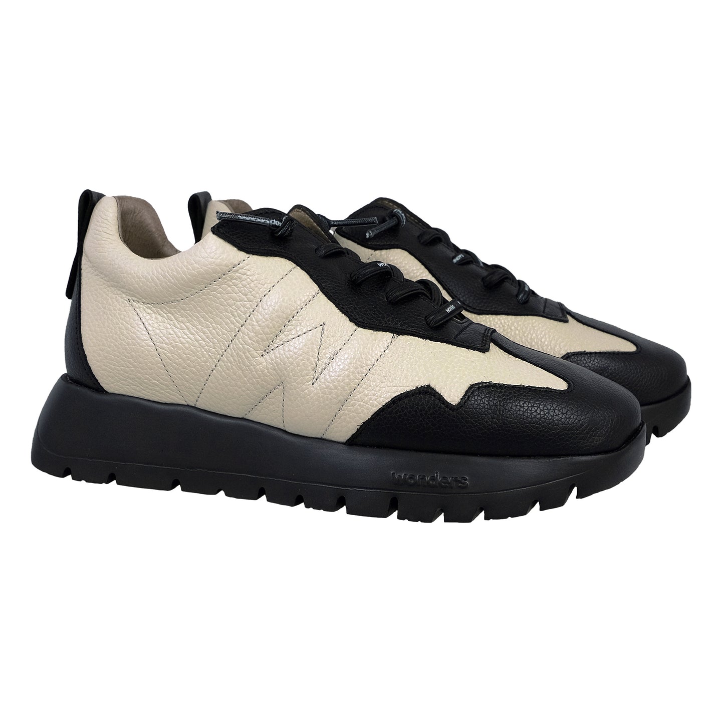 Wonders Supra – Zapatillas Mujer Piel Crema: A-2450