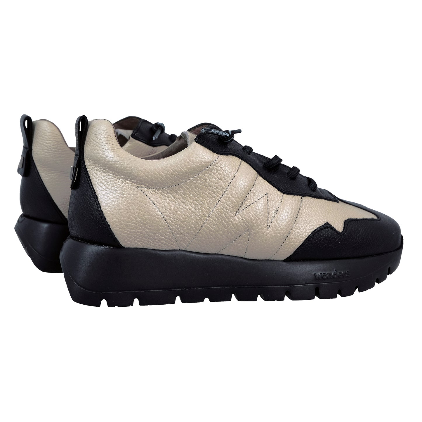 Wonders Supra – Zapatillas Mujer Piel Crema: A-2450