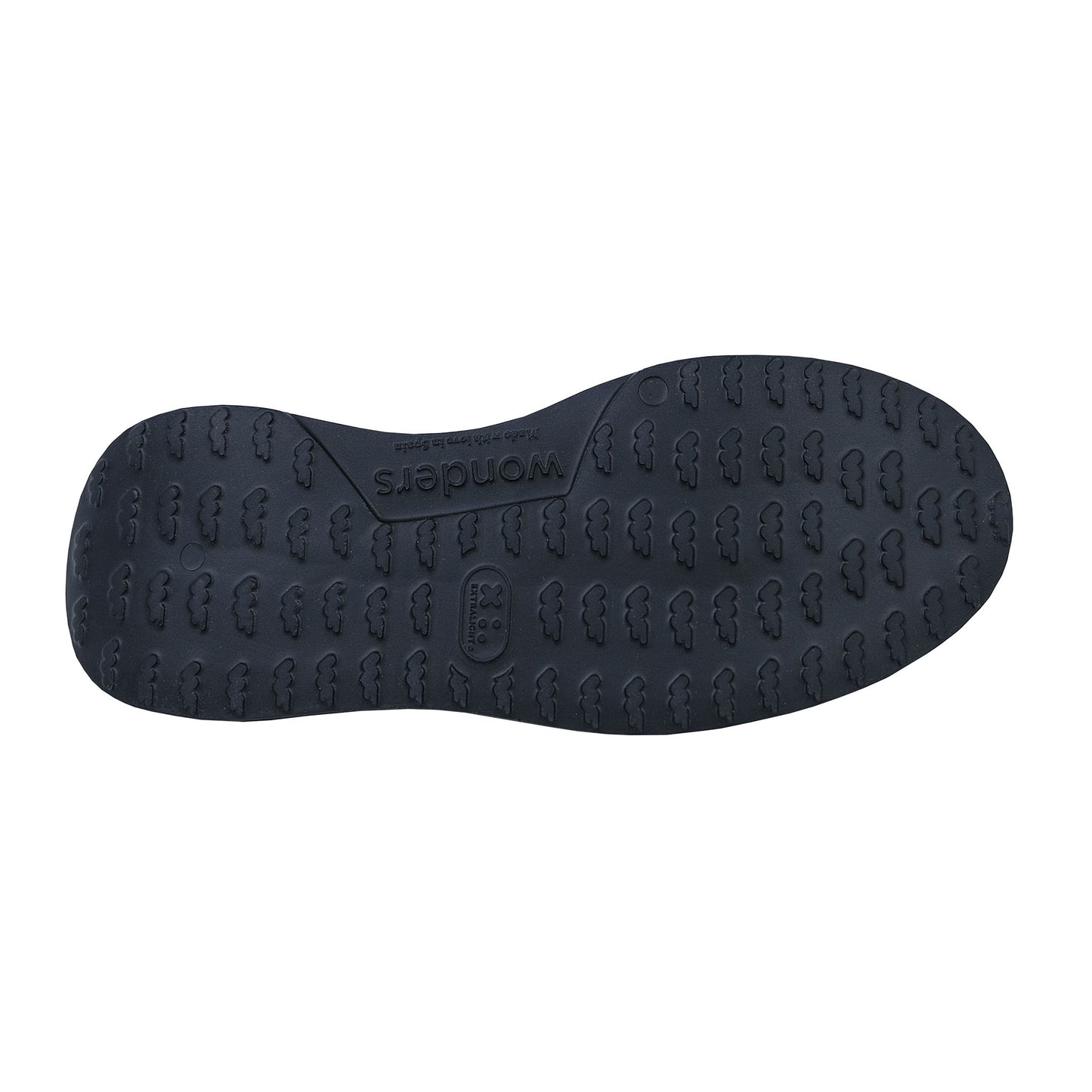 Wonders Roma – Zapatillas Plataforma Mujer Piel Negro: A-3631
