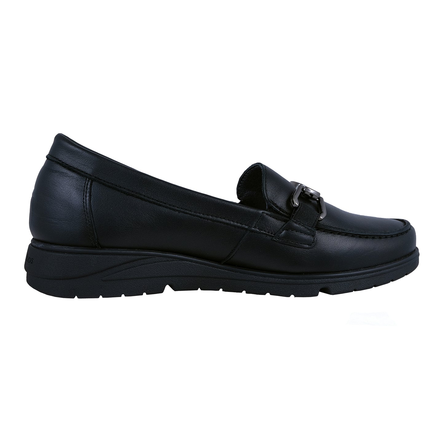 Fluchos Styll – Mocasín Mujer Confort Piel Negra: F1836