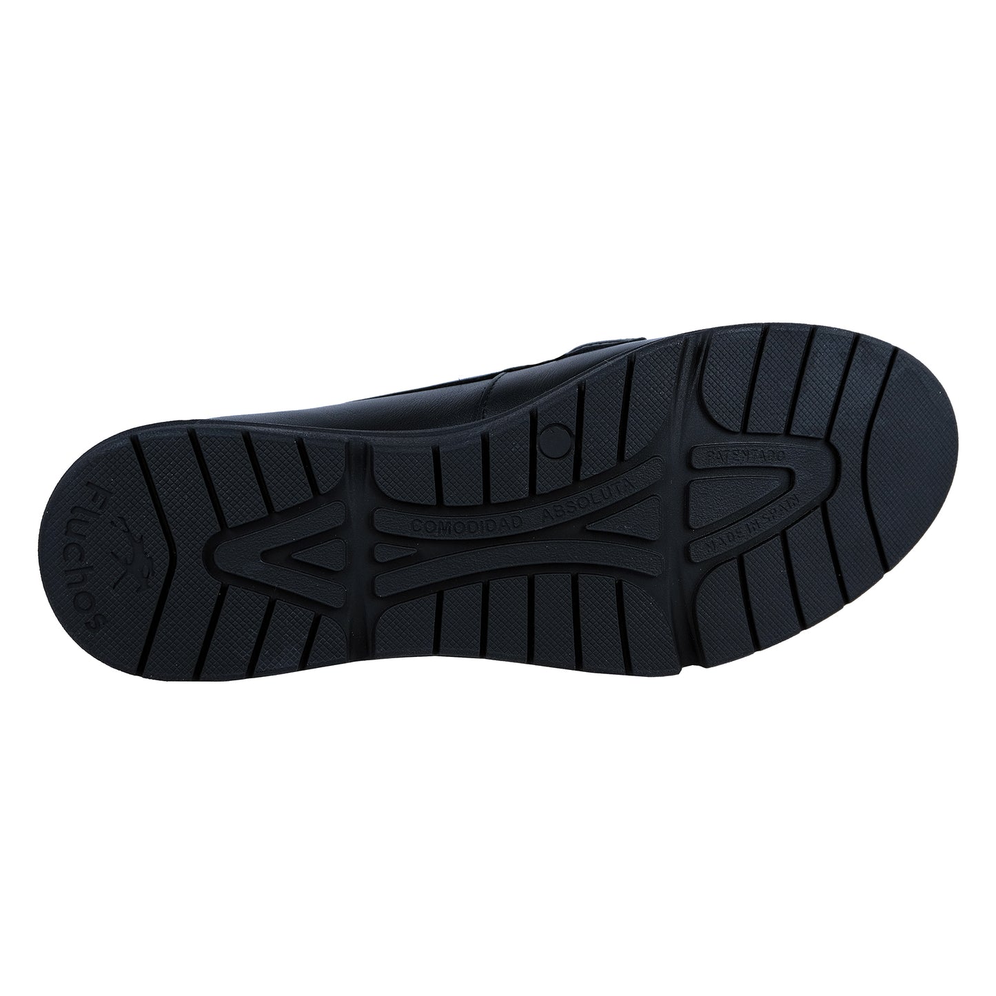 Fluchos Styll – Mocasín Mujer Confort Piel Negra: F1836