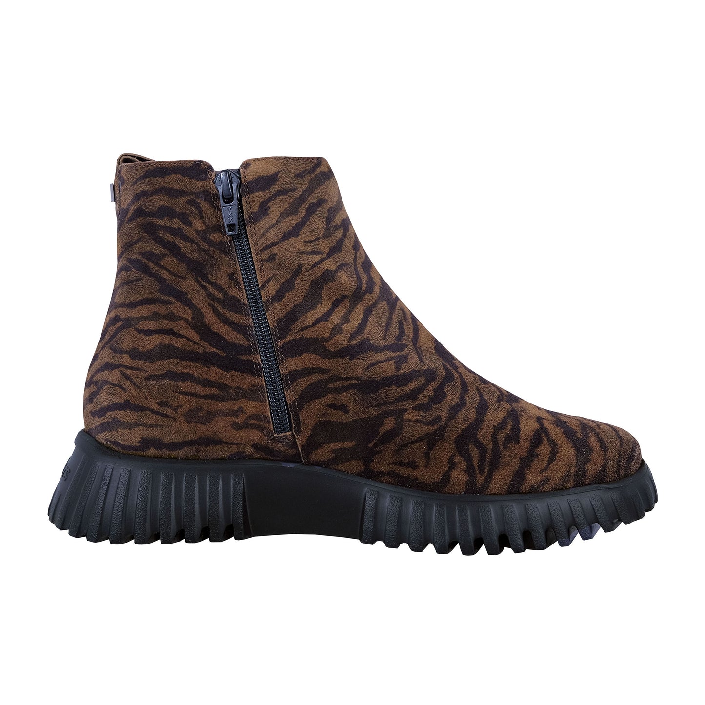 Wonders Flexfly – Botines Mujer Plataforma Marrón: A-4404