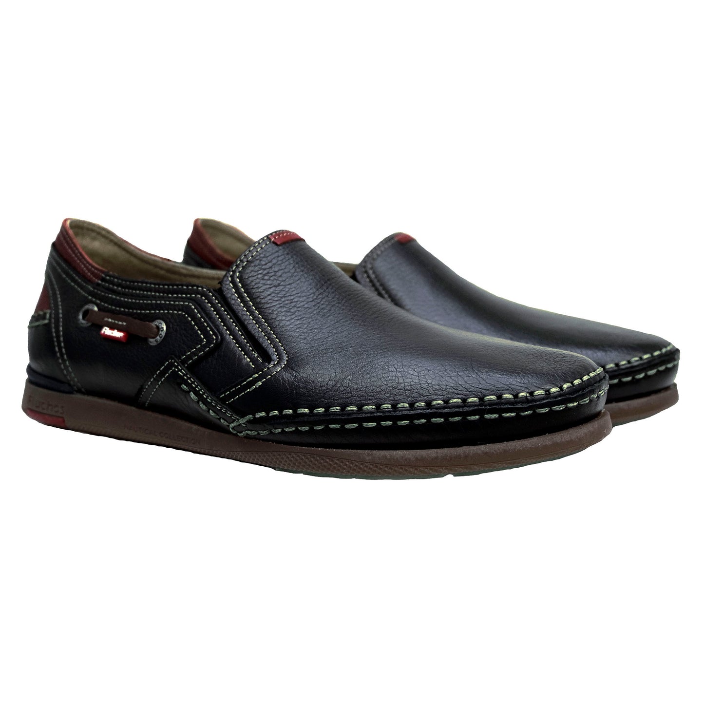 Fluchos Mariner: Men's Moccasin Flexible Leather 9883