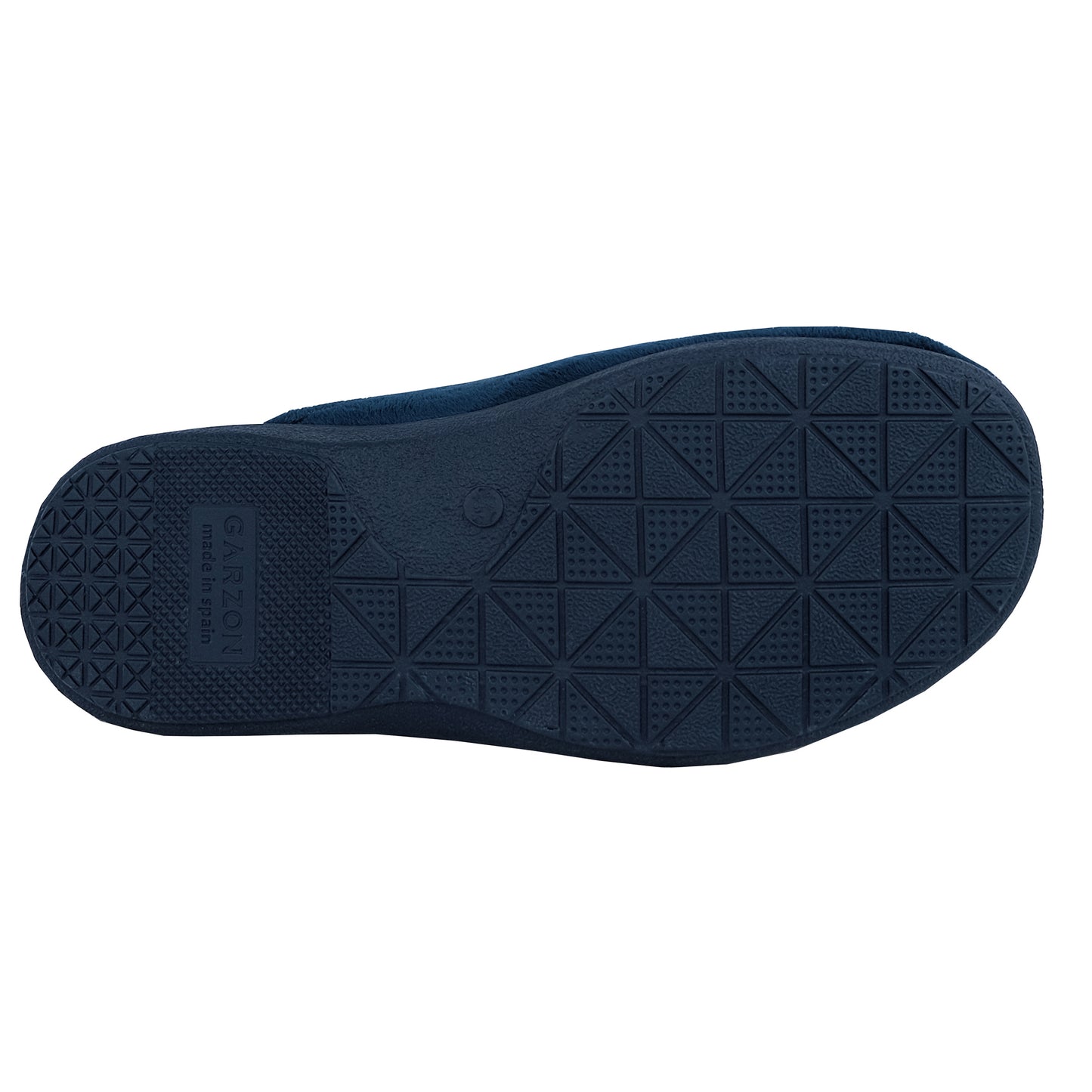 Garzon – Pantoufles de confort pour hommes, bleues : 6101.247