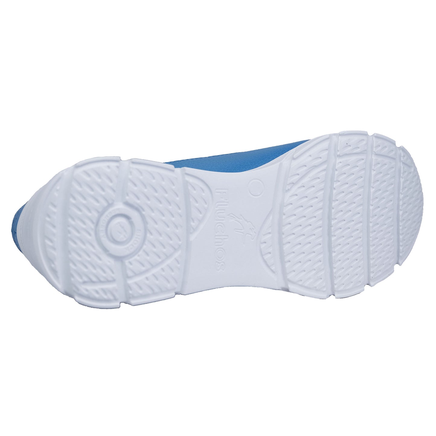Fluchos Olas – Zapatos Mujer Cordones Cuña Azul: F1407