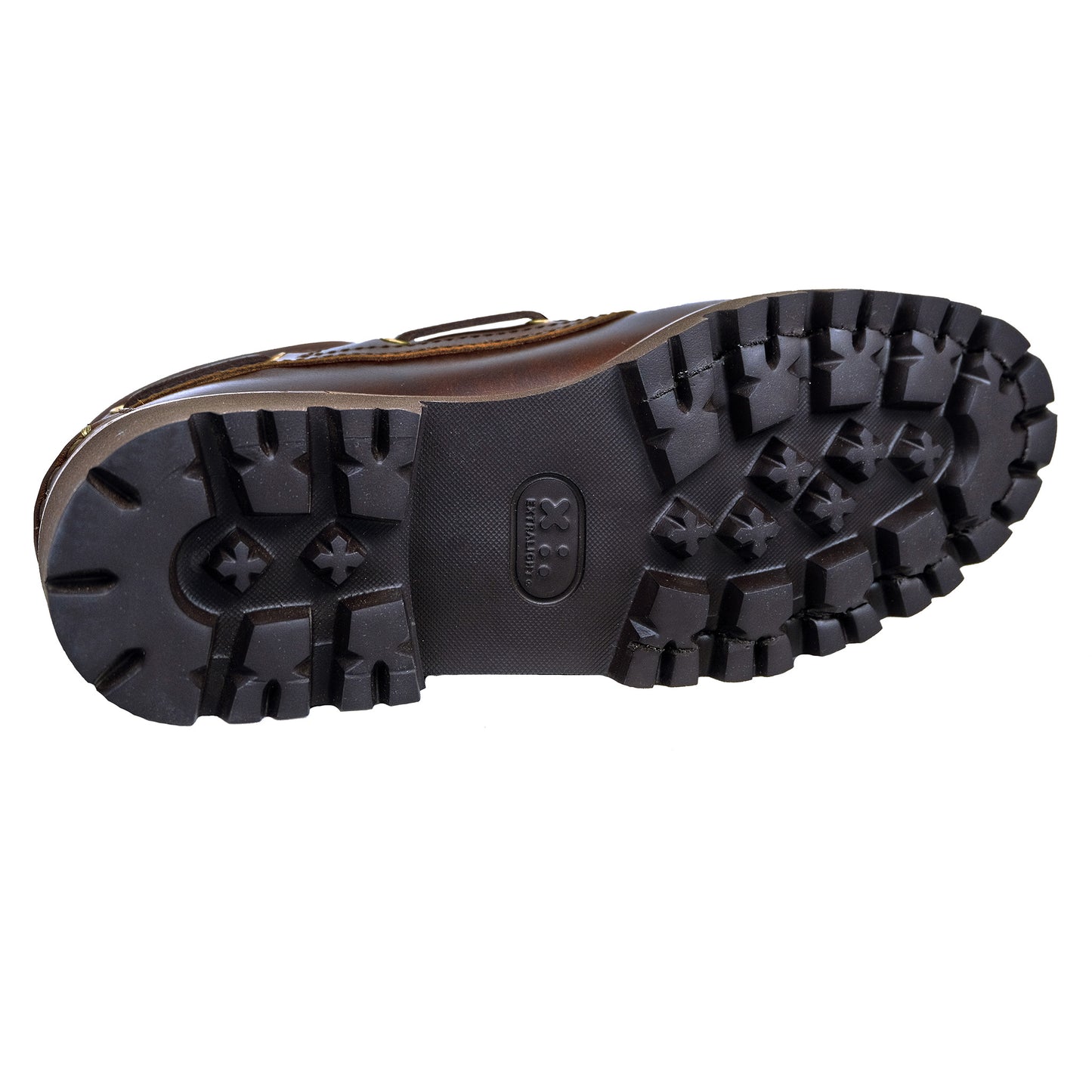 Fluchos Richfield: Brown Leather Men's Boat Shoes F0046