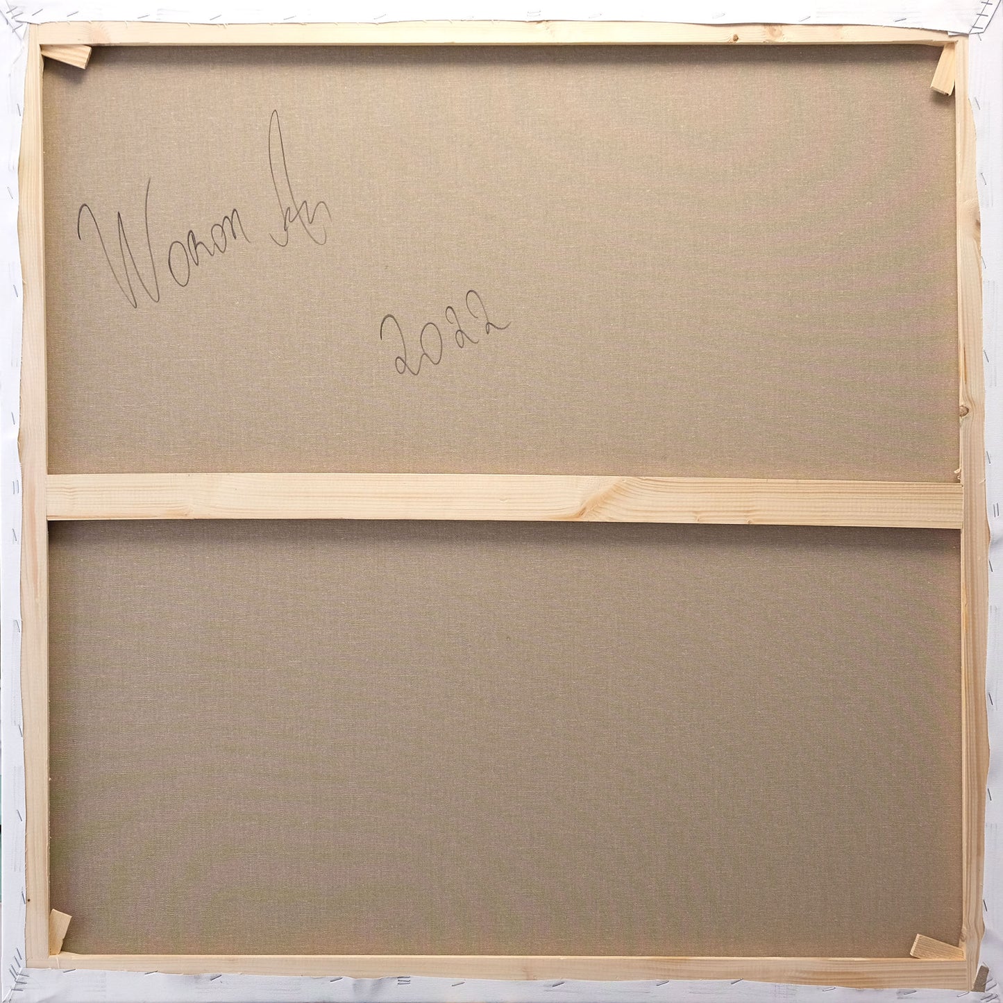 Anastasia Woron: “Mimosa” – Óleo 100×100 cm (2022)