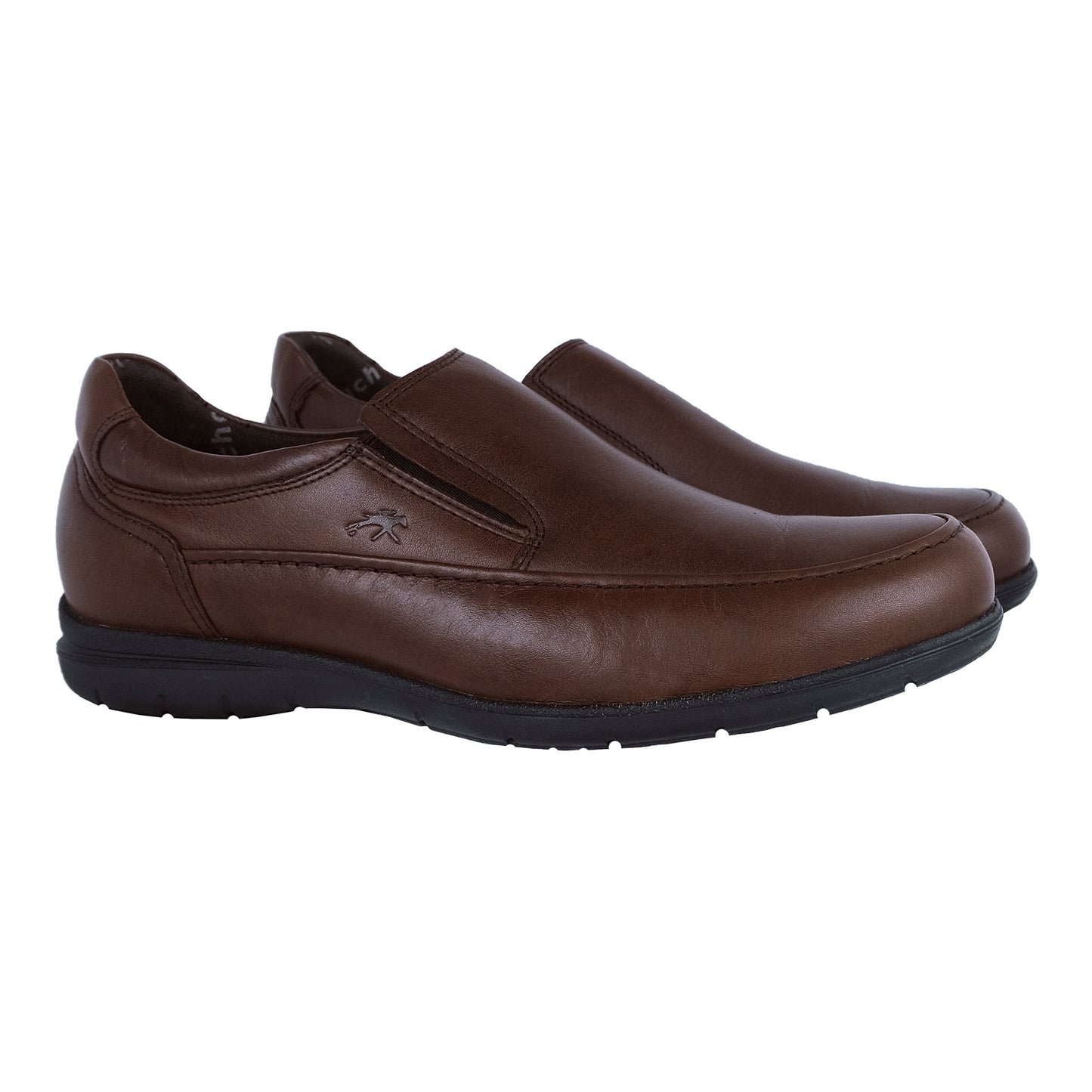 Fluchos Luca: Mocasines Hombre Piel Marrón 8499