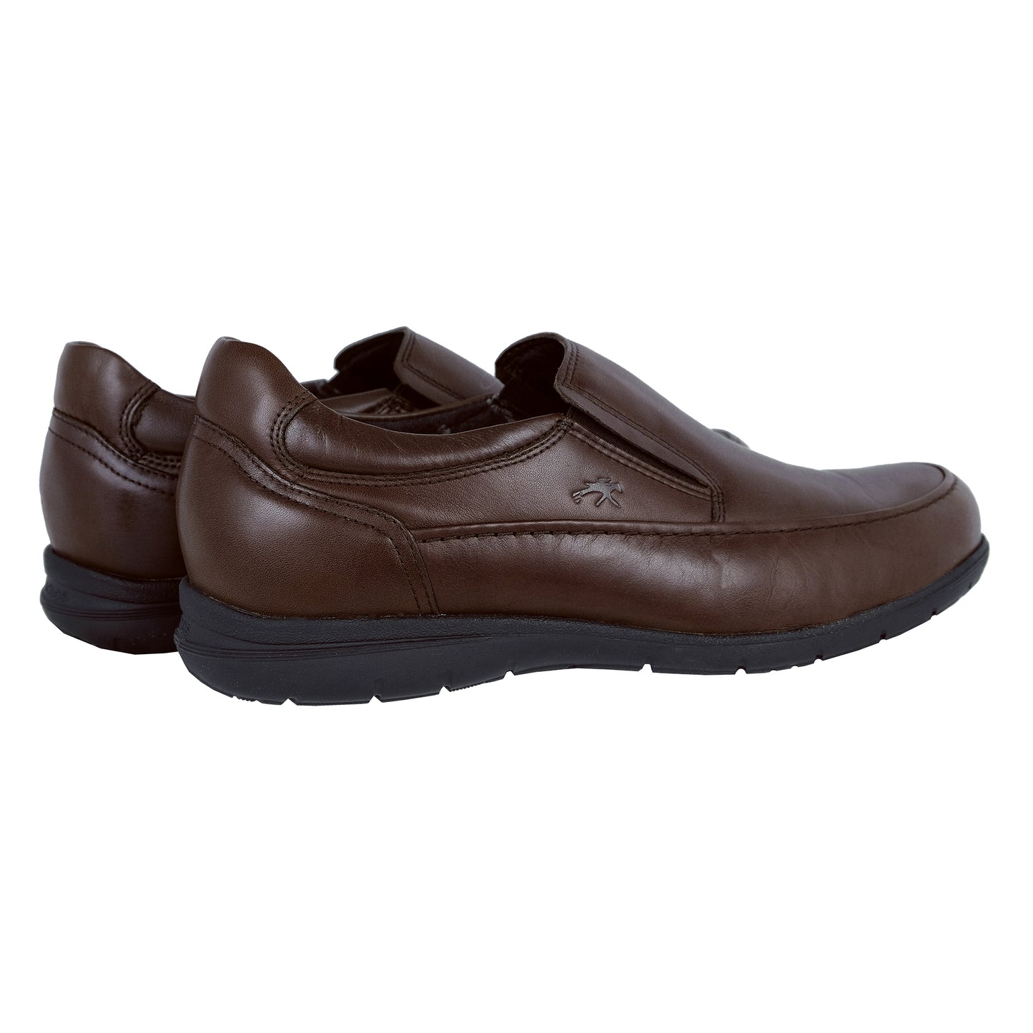 Fluchos Luca: Mocasines Hombre Piel Marrón 8499