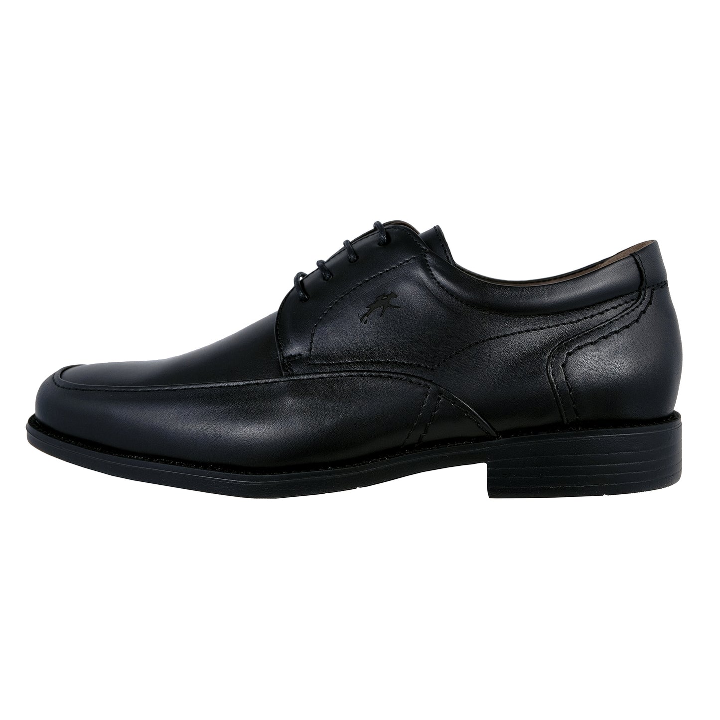 Fluchos Rafael: Men's Dress Shoes with Laces, Black Leather, 7995