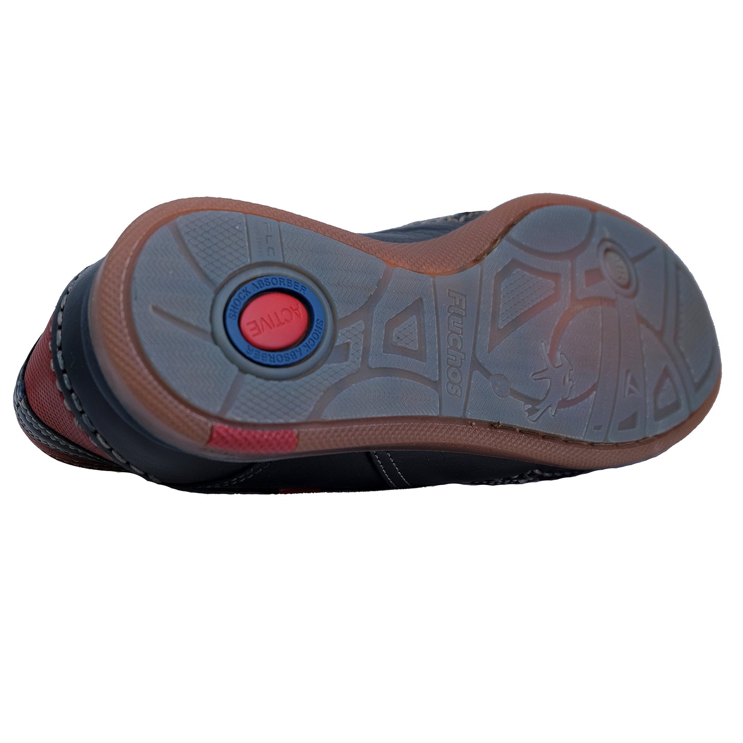 Fluchos Mariner: Mocasín Hombre Piel Flexible Azul 9883