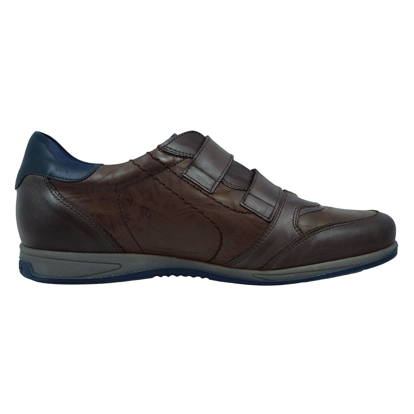 Fluchos Daniel: Zapatos Hombre Piel Plantillas Extraíbles Marrón 9262