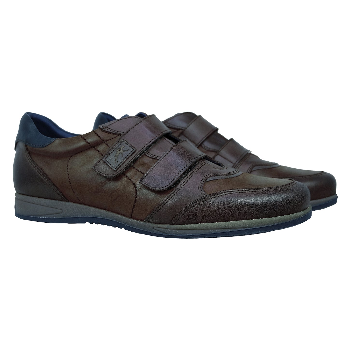 Fluchos Daniel: Zapatos Hombre Piel Plantillas Extraíbles Marrón 9262