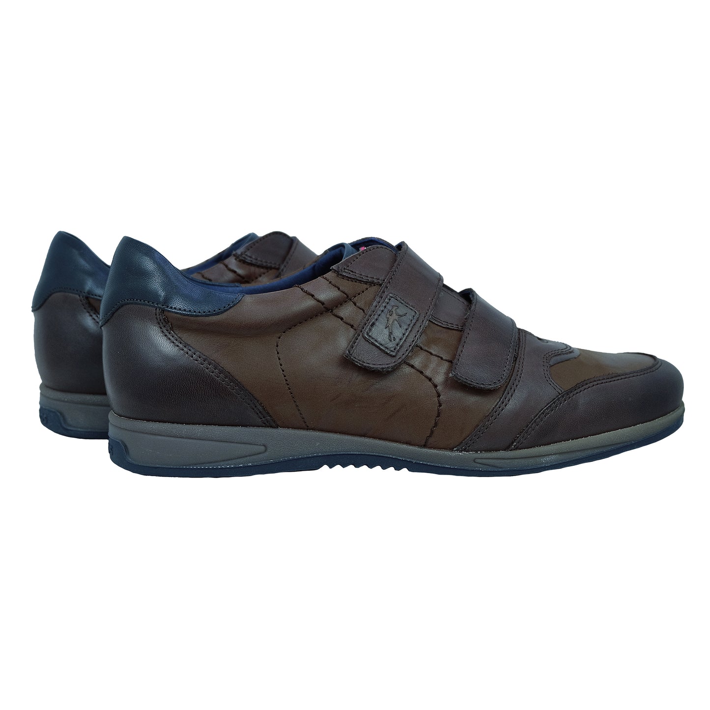 Fluchos Daniel: Zapatos Hombre Piel Plantillas Extraíbles Marrón 9262
