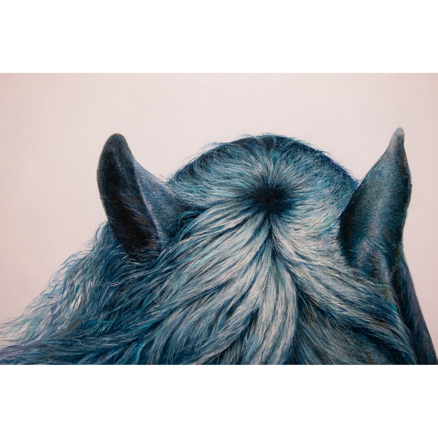 Anastasia Woron - Óleo Original Firmado 2023: El Eclipse Negro 100x81cm