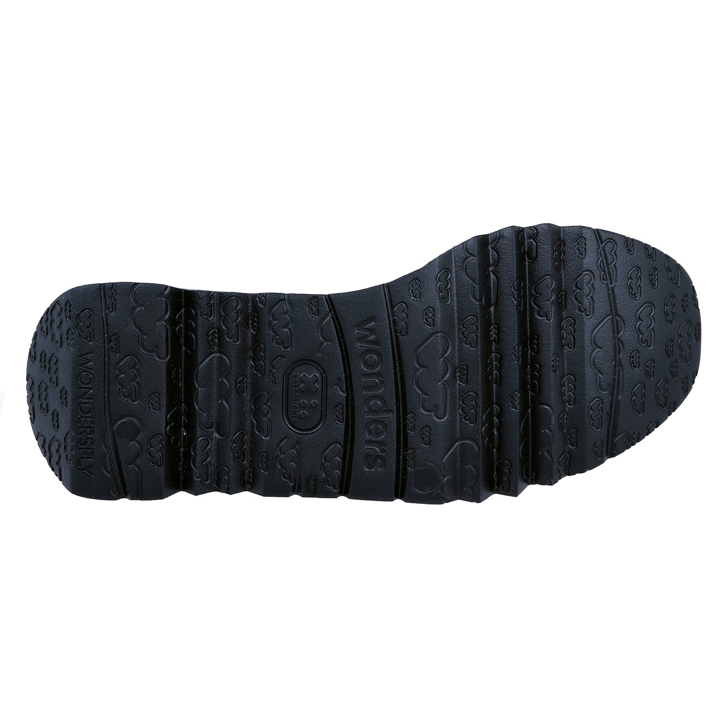 Wonders Eleven : Chaussures pour femmes noires E-6731