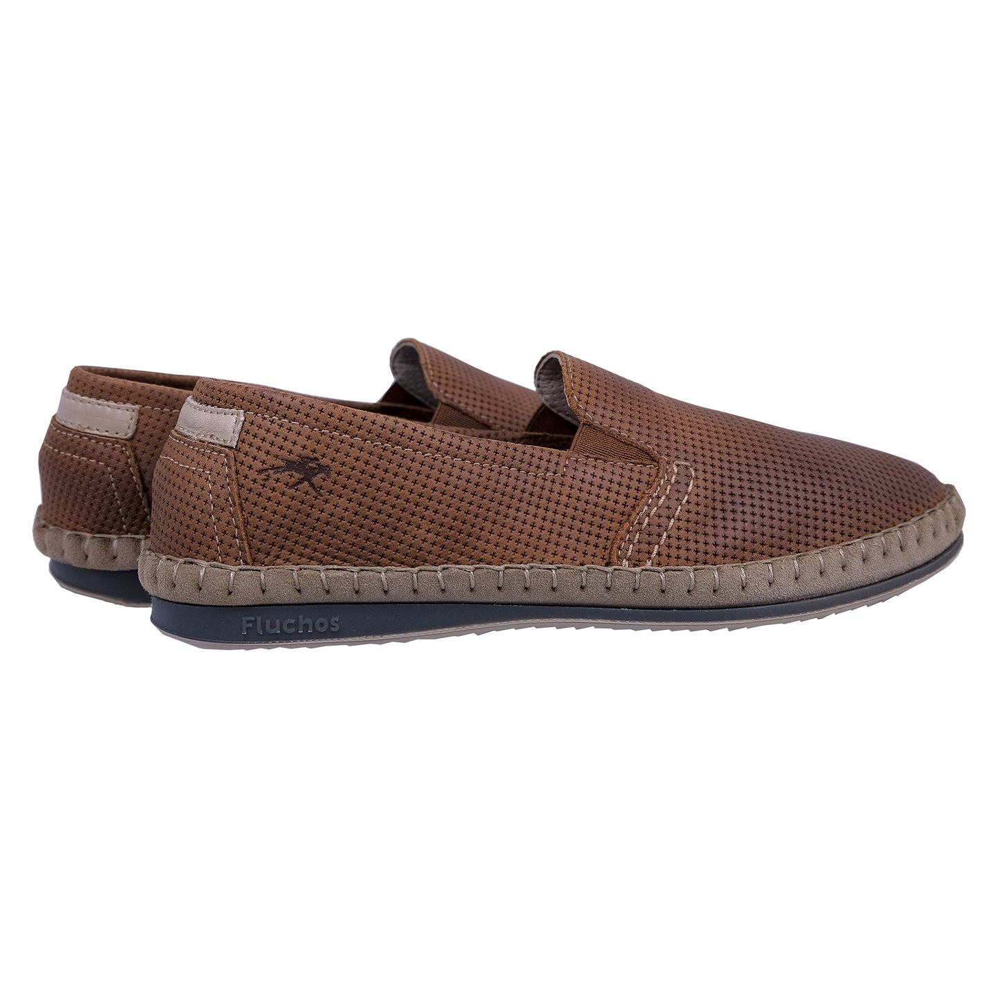 Fluchos Bahamas : Mocassins pour hommes en cuir souple 8674