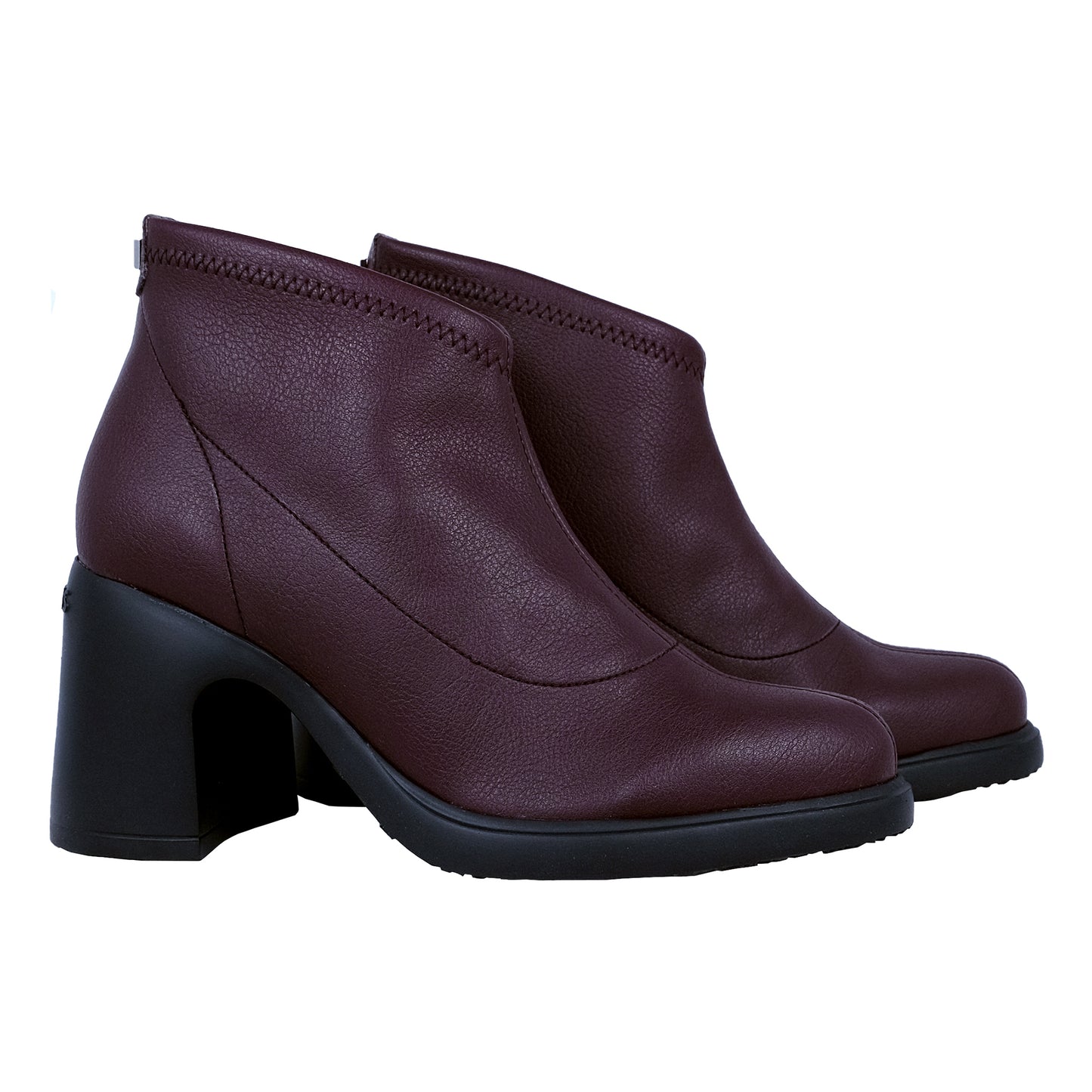 Wonders Sugar: Women's Lycra/Leather Heeled Boots M-5504