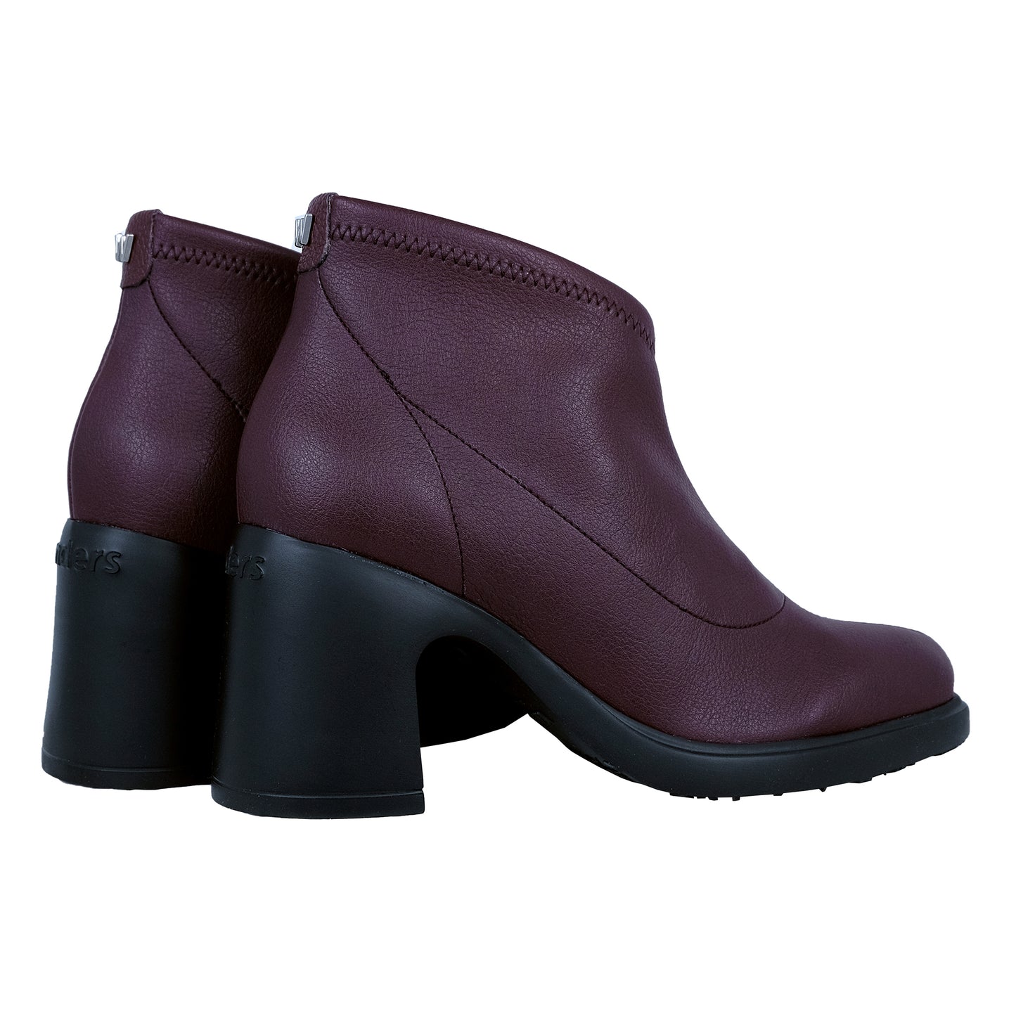 Wonders Sugar: Women's Lycra/Leather Heeled Boots M-5504
