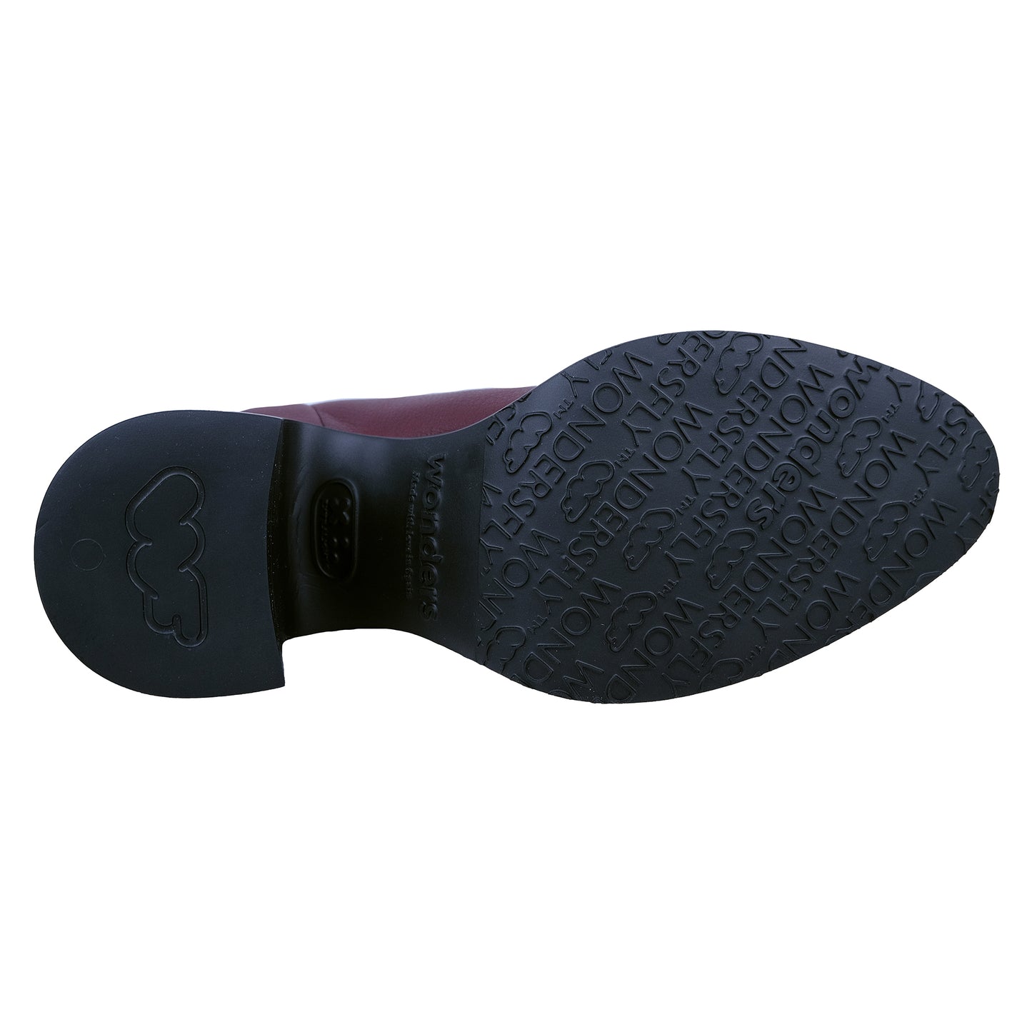 Wonders Sugar: Women's Lycra/Leather Heeled Boots M-5504