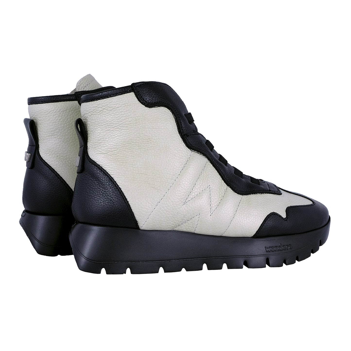 Wonders England Bottines à plateforme en cuir A-2451