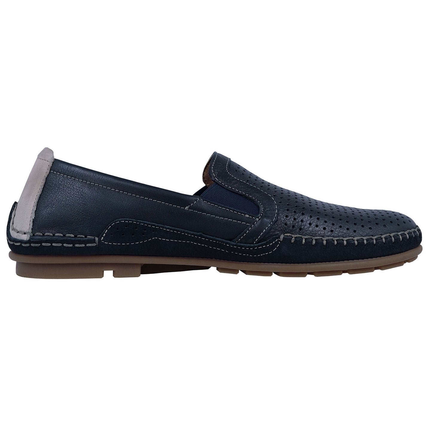 Fluchos Dorian: Flexible Men's Leather Moccasin F1177