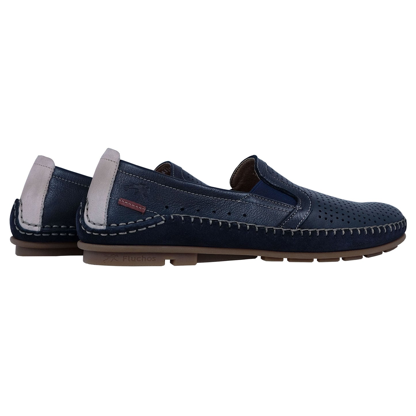 Fluchos Dorian: Flexible Men's Leather Moccasin F1177