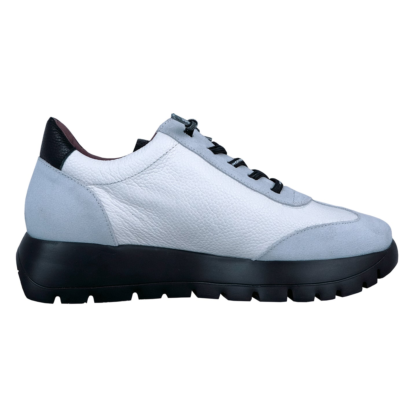 Wonders Racer: Zapatillas Mujer Plataforma Blanco A-2476