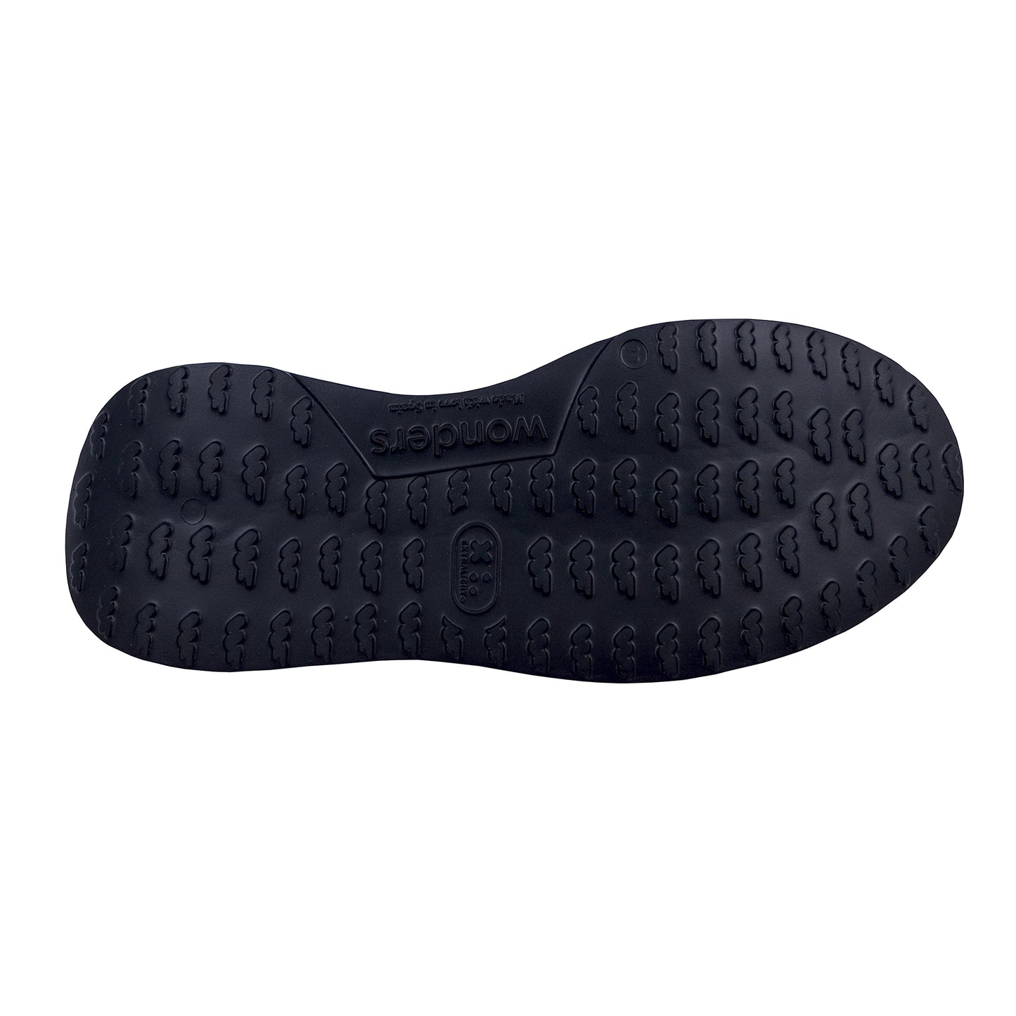 Wonders Roma: Women's Platform Shoes Black Leather A-3610