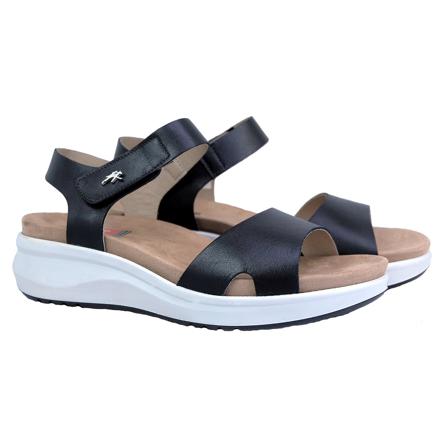 Fluchos Yagon: Women's Leather Sandals with Removable Insole F1475