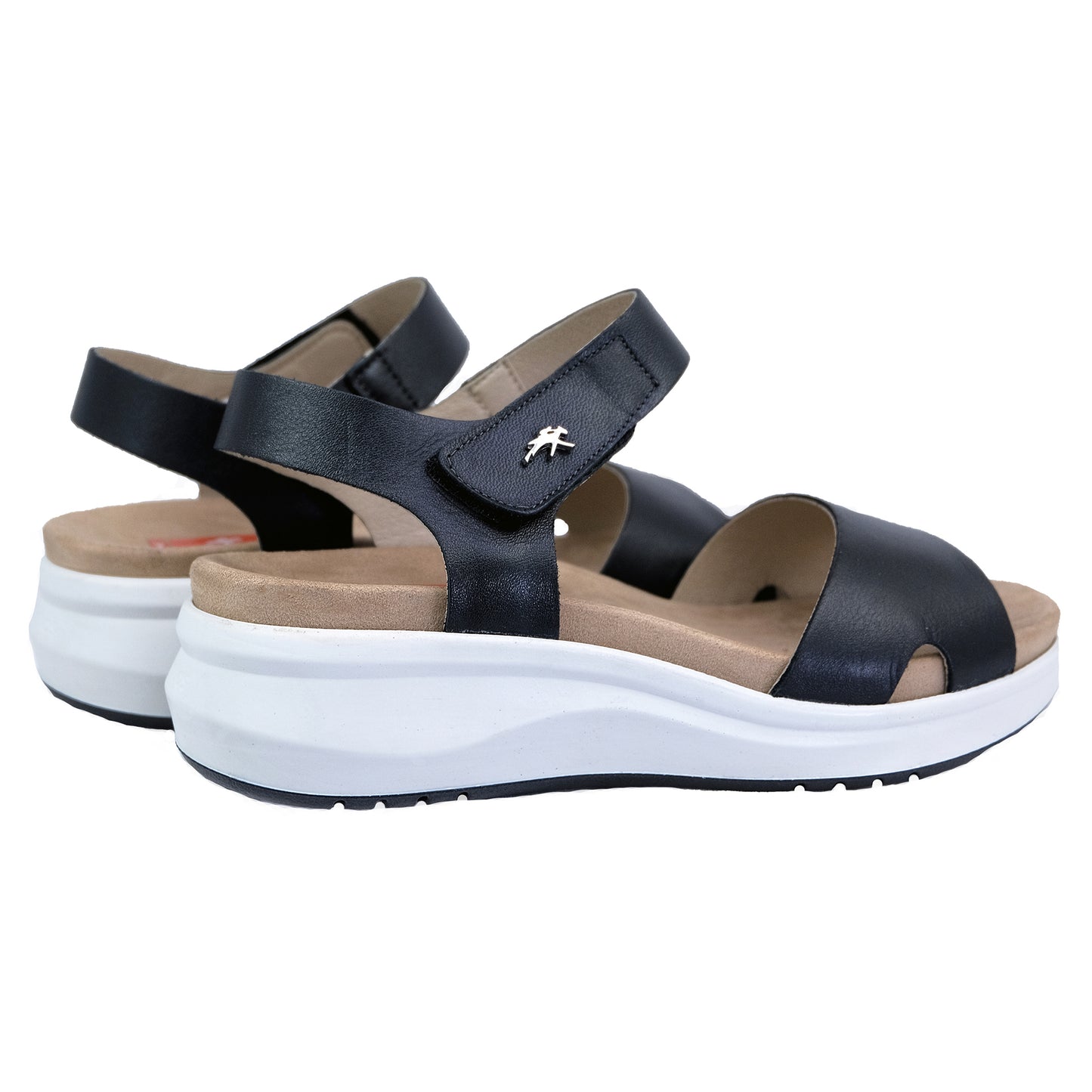 Fluchos Yagon: Women's Leather Sandals with Removable Insole F1475