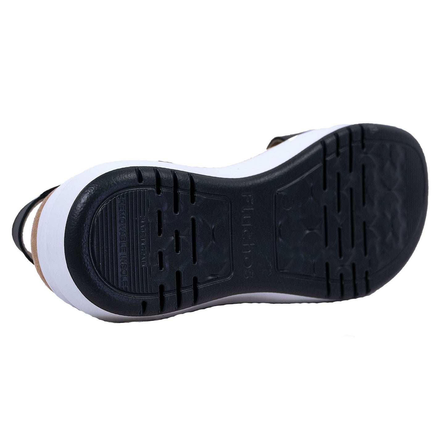 Fluchos Yagon: Women's Leather Sandals with Removable Insole F1475