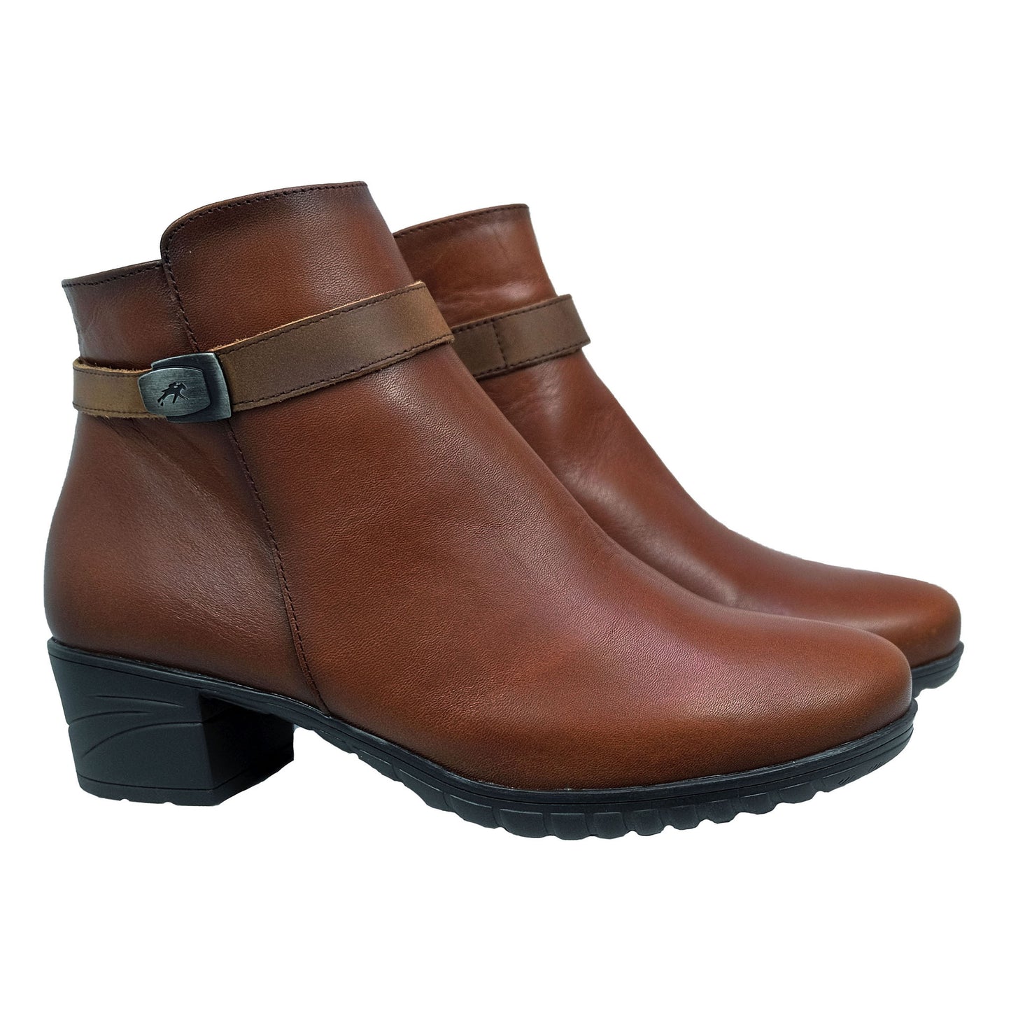 Fluchos Charis: Women's Leather High Heel Ankle Boots F0937