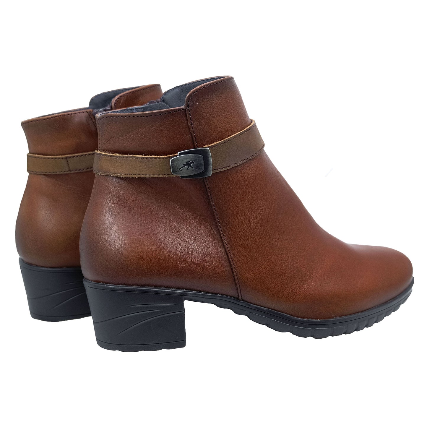 Fluchos Charis: Women's Leather High Heel Ankle Boots F0937
