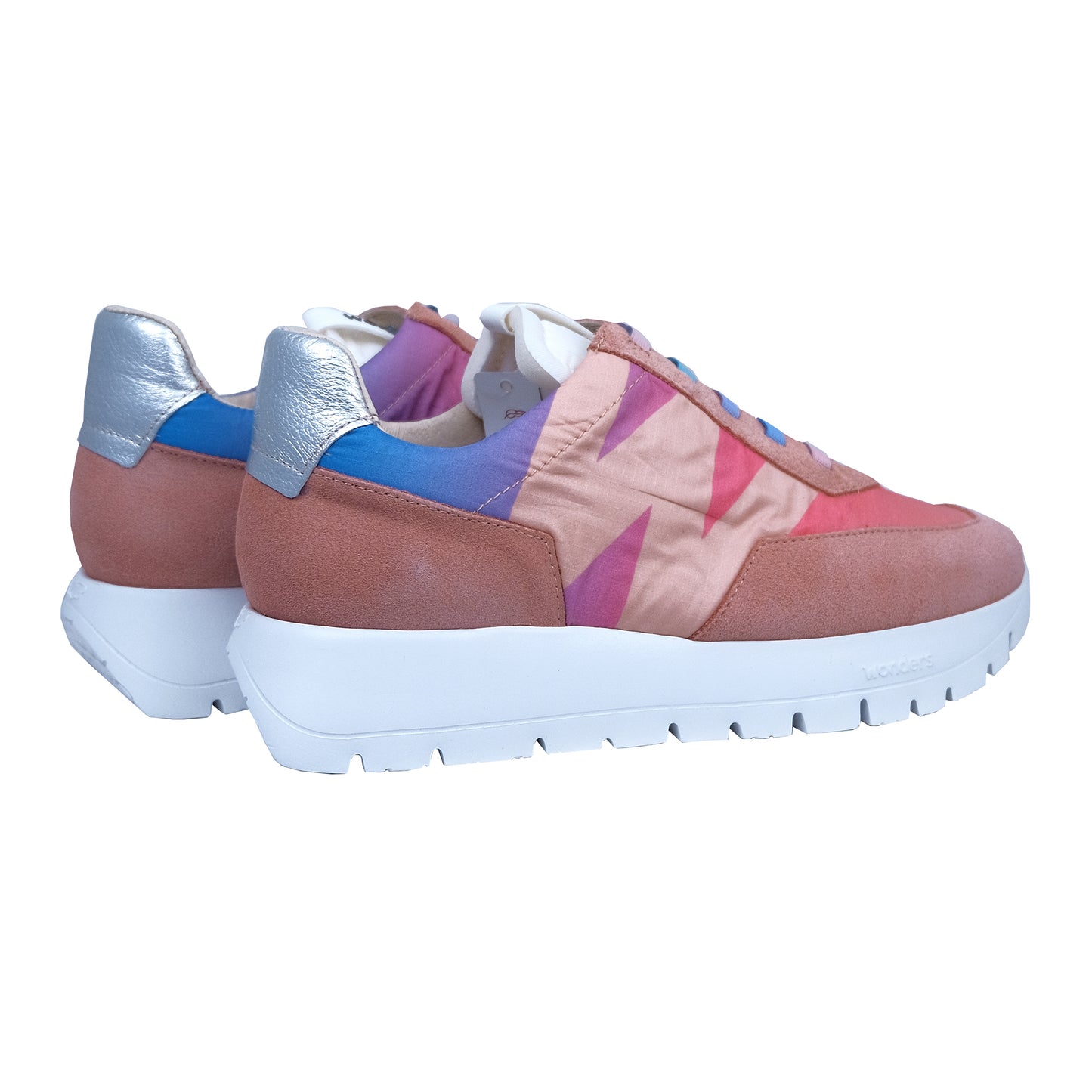 Wonders Odisei: Zapatillas Mujer Piel Rosa A-2422