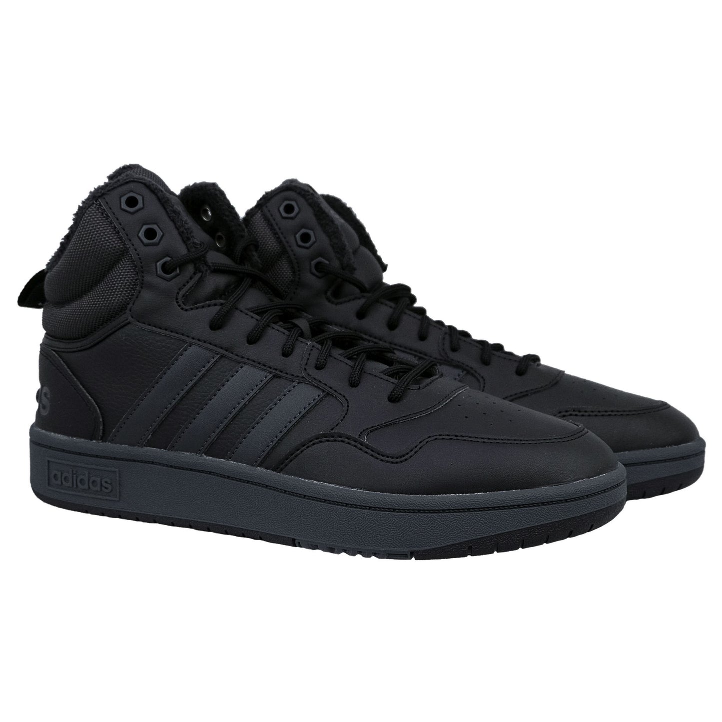 adidas Hoops 3.0 MID WTR Men's Basketball Black GW6421