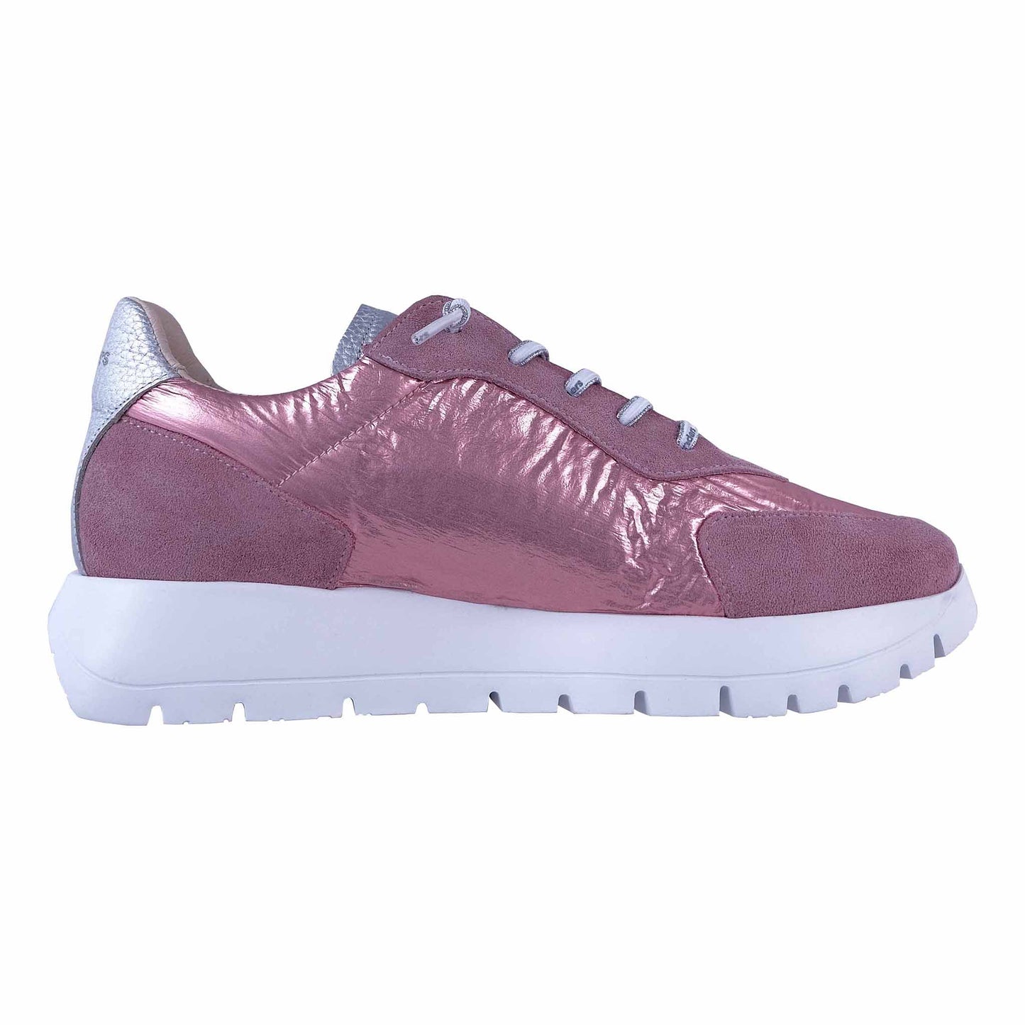 Wonders Odisei: Zapatillas Rosa Piel A-2464