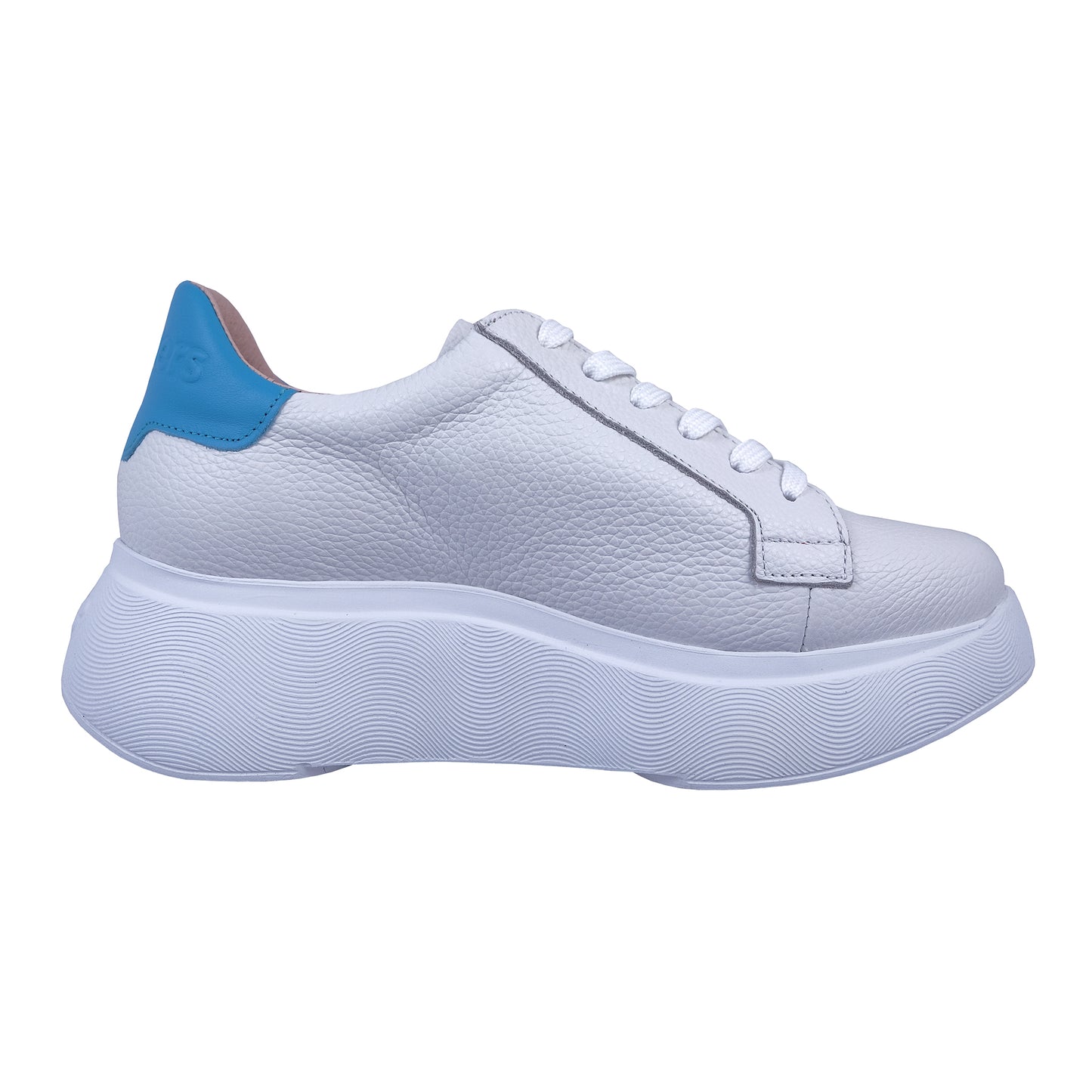 Wonders Iliana - White Leather Platform A-3626