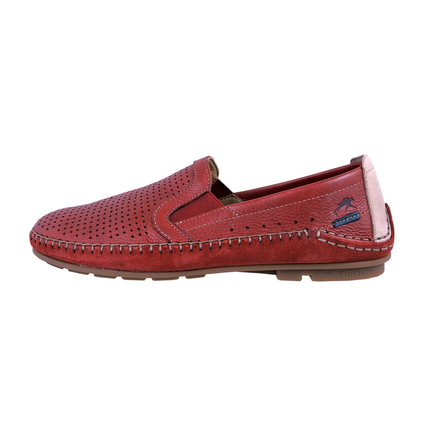 Fluchos Dorian: Flexible Men's Leather Moccasin F1177
