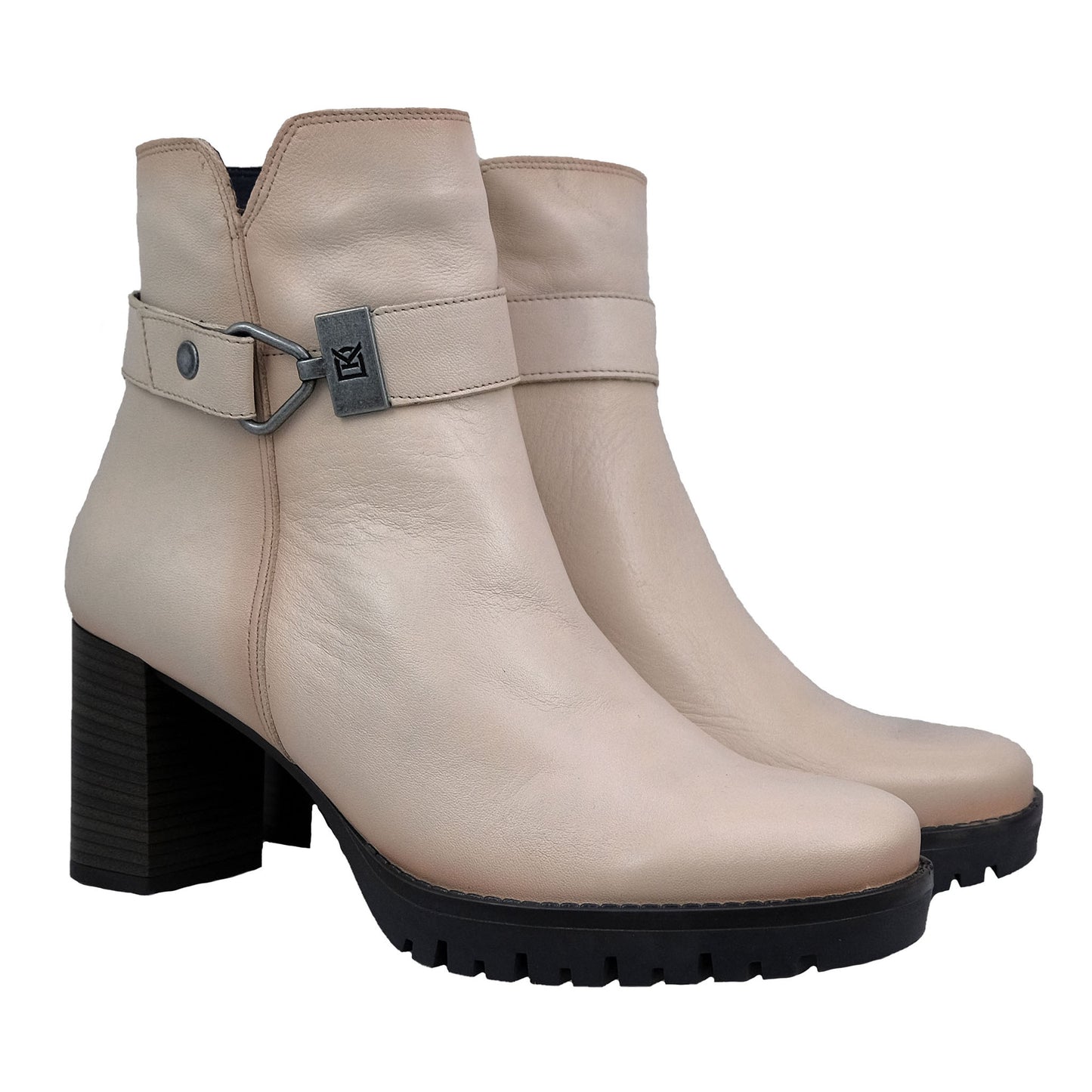 Dorking Evie: Women's Leather Ankle Boots D8961