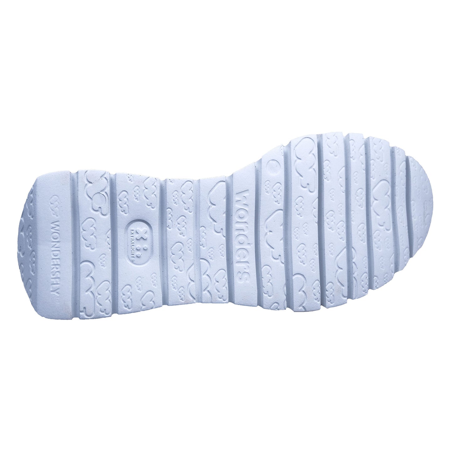 Wonders Oslo: Women's White Platform Sneakers A-2464