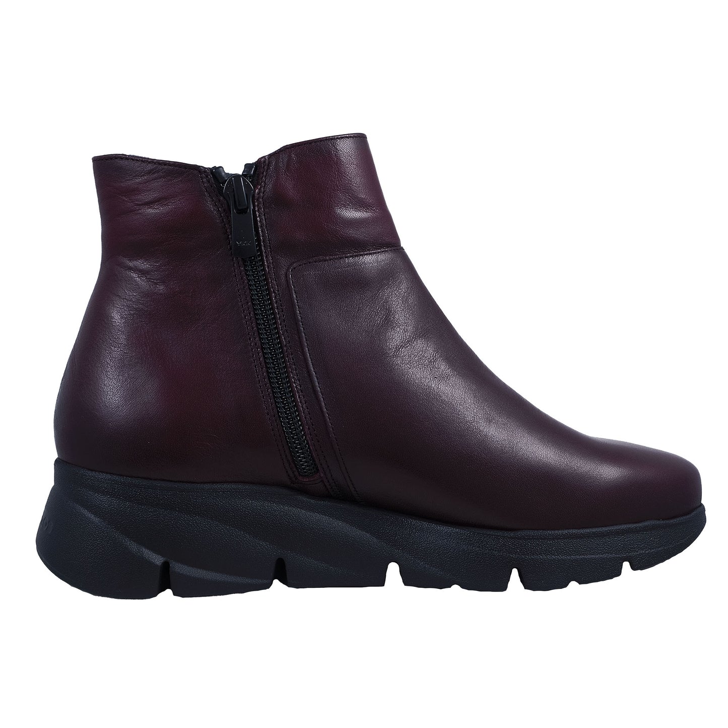 Fluchos Bona : Bottines en cuir pour femme à plateforme et fermeture éclair F1361