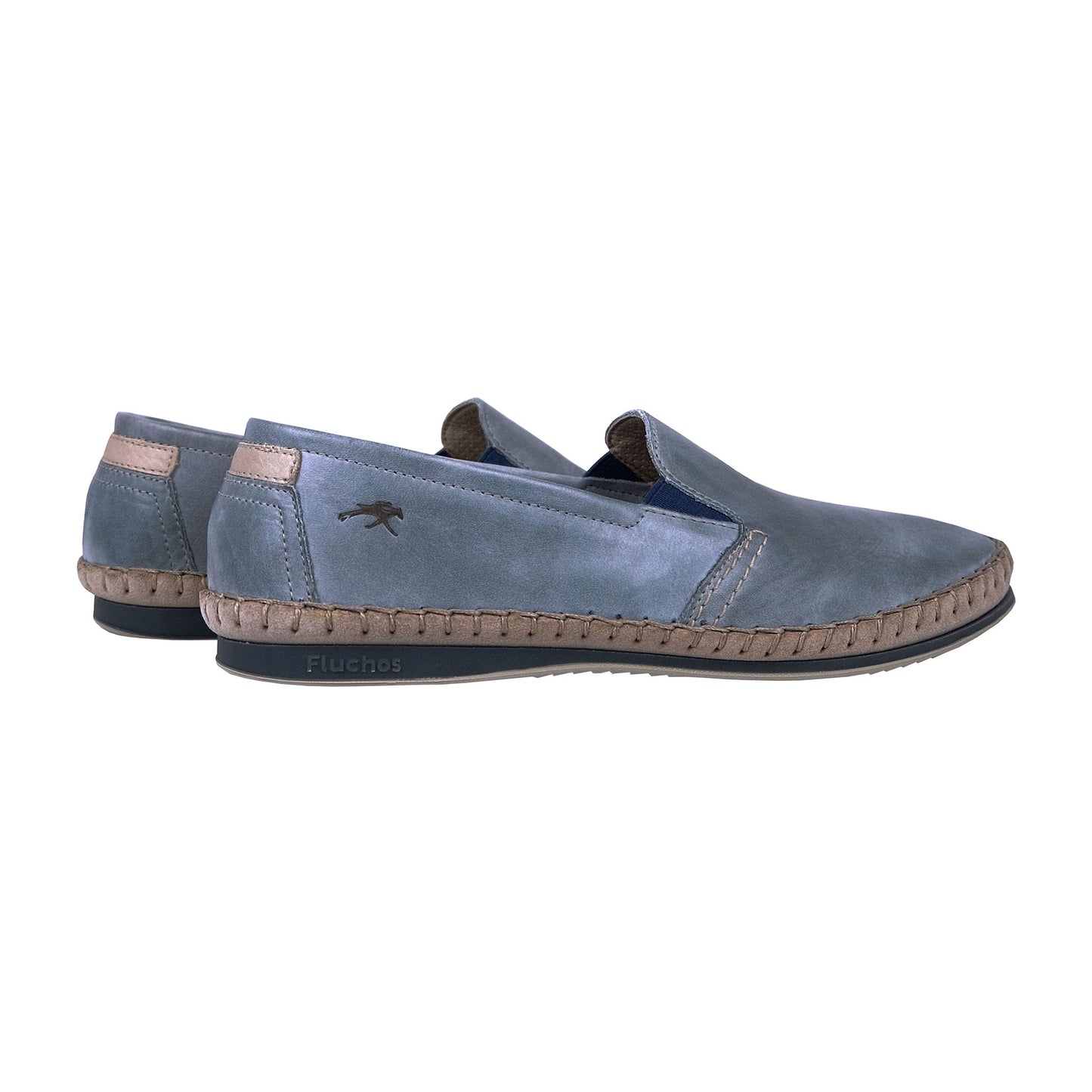 Fluchos Bahamas: Blue Jeans Moccasin 8264