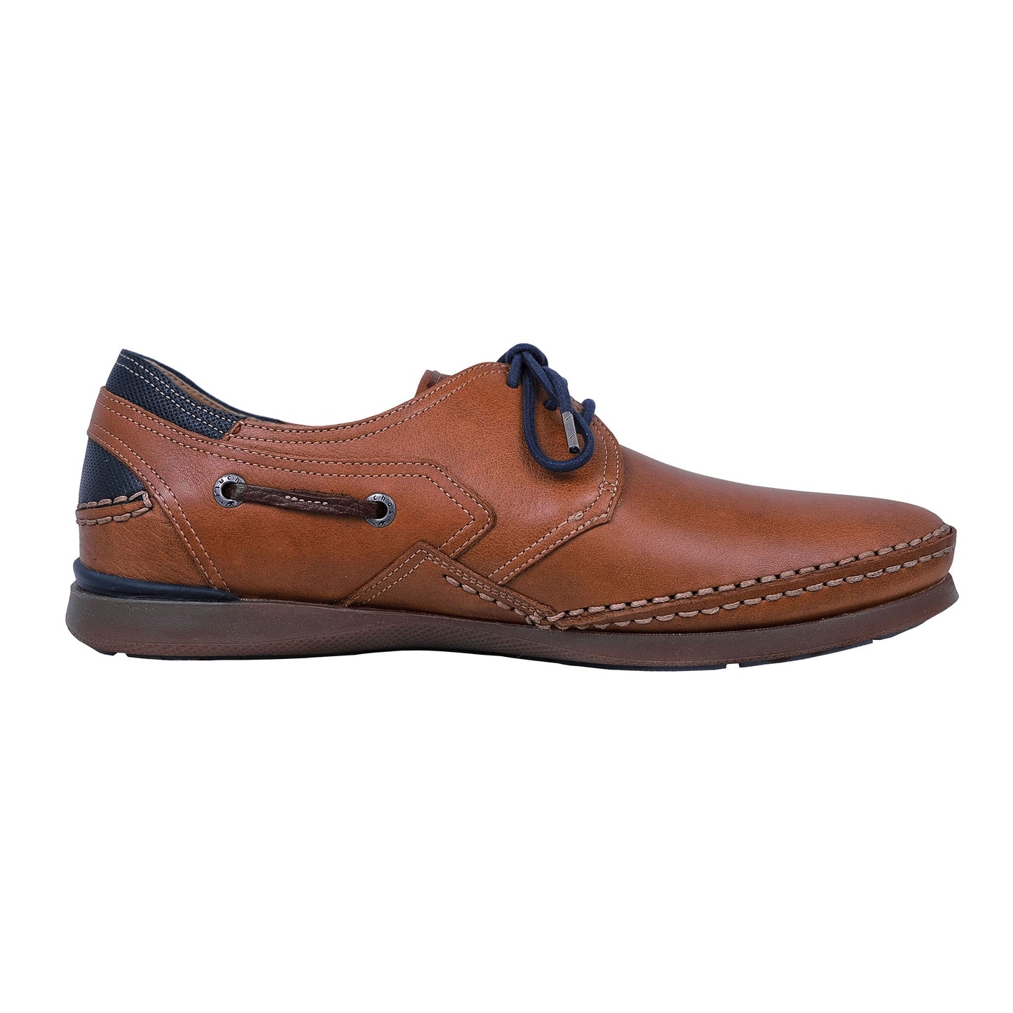 Fluchos Mariner: Zapato Hombre Marrón Piel 9884