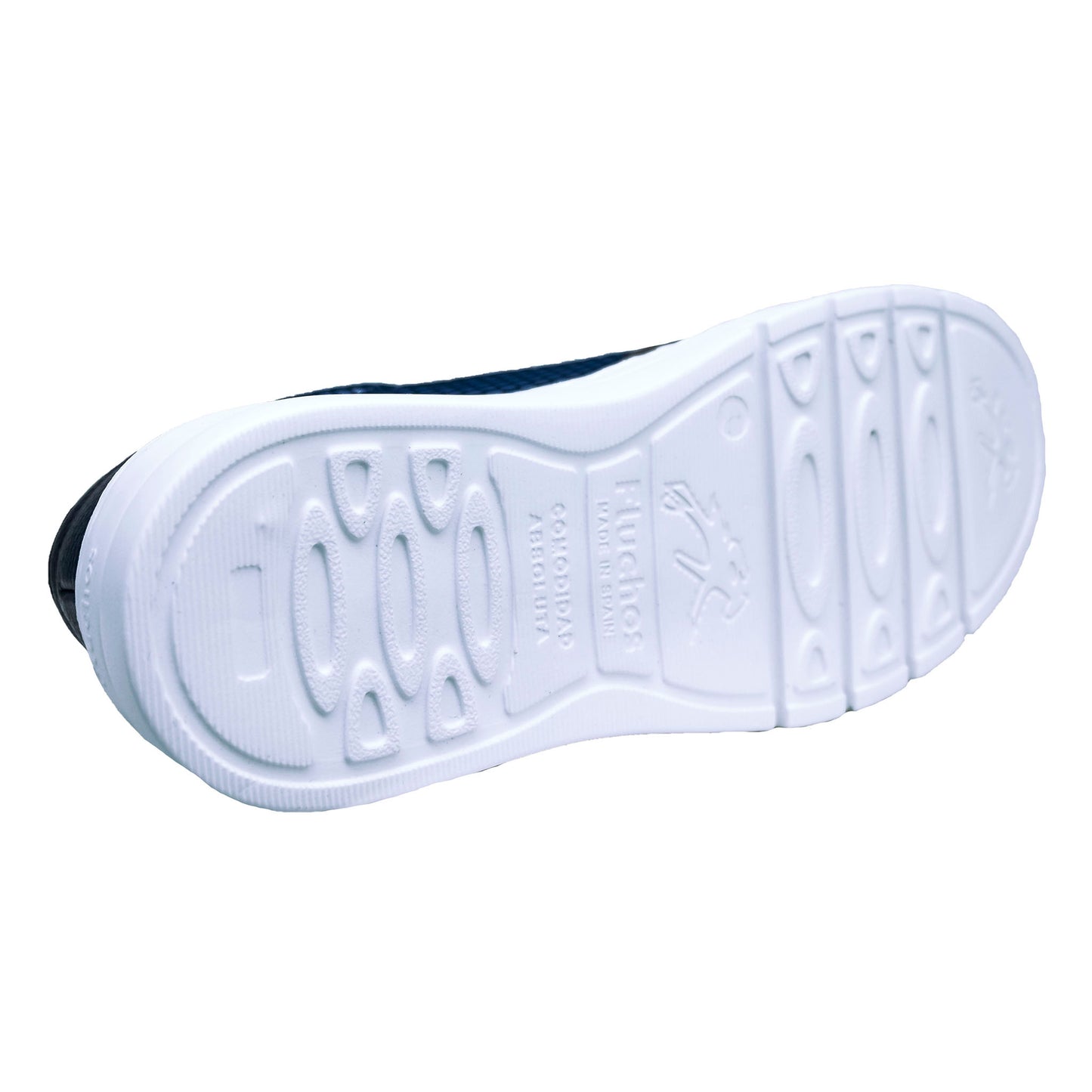 Fluchos Pompas: Women's Blue Leather Sneakers F1668