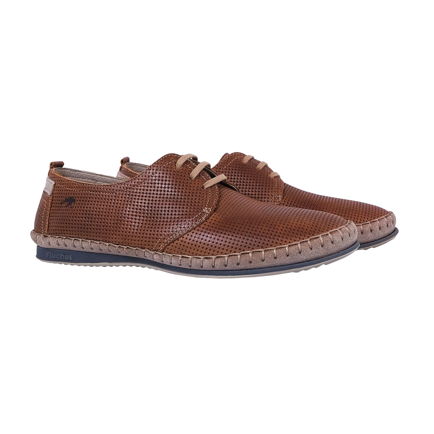 Fluchos Bahamas: Men's Brown Shoes 8675